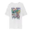 Chic / Beautiful White Casual Summer Animal Print Cotton T-Shirts 2021 Scoop Neck Short Sleeve Women's Tops