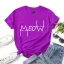 Lovely Summer White Loose Street Wear Cotton T-Shirts 2021 Scoop Neck Short Sleeve Women's Tops T-shirt