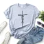 Casual Summer White Loose Cotton T-shirt 2021 Scoop Neck Short Sleeve Women's Tops