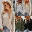 Modest / Simple Casual Beige Knitting Loose Coats & Jackets 2021 Scoop Neck Buttons Long Sleeve Women Tops