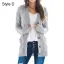 Comfortable Blushing Pink Fall Winter Street Wear Knitting Sweaters 2021 Loose Long Sleeve Women Tops