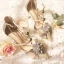 Modern / Fashion Champagne Wedding Bridesmaid High Heels 2019 T-Strap Rhinestone 8 cm Stiletto Heels Pointed Toe Wedding Shoes