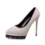 Stilig Kaki Kontors Pumps 2019 Mocka 12 cm Stilettklackar Spetsiga Pumps