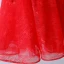 Chic / Belle Rouge Robe De Ceremonie Robe De Bal 2017 En Dentelle Fleur Paillettes Dos Nu V-Cou Sans Manches Robe Boule Courte