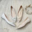 Charming Silver Flat Lace Wedding Shoes 2020 Pearl Rhinestone Pointed Toe