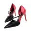 Schöne Rosa Abend Damenschuhe 2020 9 cm Stilettos Spitzschuh Hochhackige