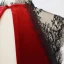 Chic / Beautiful Burgundy Evening Dresses  2018 Empire Lace Flower Suede Scoop Neck Backless Sleeveless Floor-Length / Long Formal Dresses