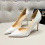 Modest / Simple Nude Office OL Womens Shoes 2020 Patent Leather 10 cm Stiletto Heels Pointed Toe High Heels