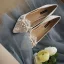 Fashion Ivory Handmade  Wedding Shoes 2020 Pearl Rhinestone Lace Flower 10 cm Stiletto Heels Pointed Toe Wedding Pumps