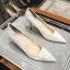 Schöne Ivory / Creme Spitze Brautschuhe 2020 10 cm Stilettos Spitzschuh Hochzeit Pumps