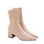 Stilig Svart Casual Flette Kvinners støvler 2020 5 cm Tykk Hæler Spisse Boots