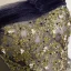 Fashion Purple Gold Glitter Evening Dresses  2020 A-Line / Princess Off-The-Shoulder Beading Rhinestone Pearl Sequins Sleeveless Backless Floor-Length / Long Formal Dresses