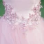 Chic / Beautiful Candy Pink Prom Dresses 2018 A-Line / Princess Appliques Pearl Off-The-Shoulder Backless Sleeveless Floor-Length / Long Formal Dresses