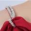 Simple Bordeaux Robe De Soirée 2020 Trompette / Sirène Faux Diamant Bretelles Spaghetti Sans Manches Dos Nu Train De Balayage Robe De Ceremonie