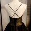 Modest / Simple Black Prom Dresses 2020 Ball Gown Spaghetti Straps Sleeveless Backless Floor-Length / Long Formal Dresses
