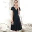 Classy Burgundy Homecoming Graduation Dresses 2020 A-Line / Princess Suede High Neck Beading Rhinestone Short Sleeve Backless Knee-Length Formal Dresses