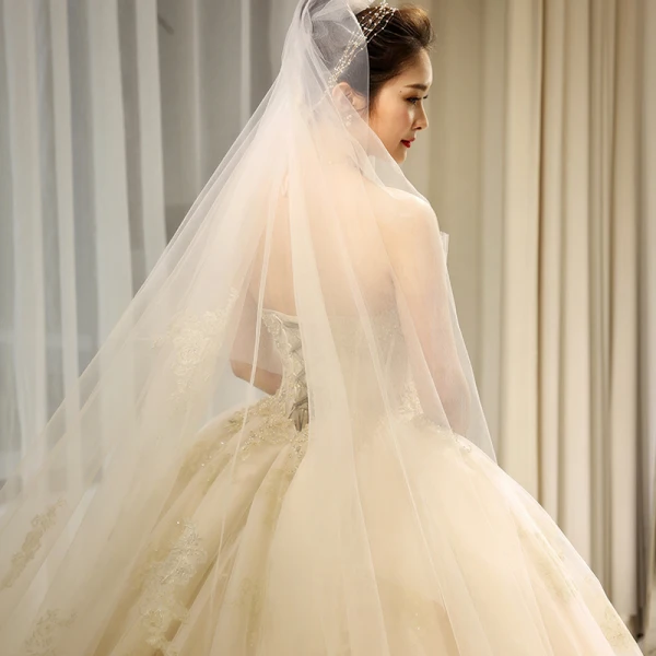 Luxe Champagne Robe De Mariée 2018 Dos Nu Robe Boule Perlage Paillettes Bretelles Spaghetti Sans Manches Royal Train Mariage