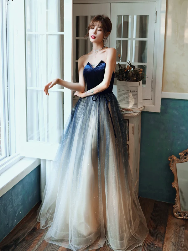 long homecoming dresses 2020 Shiny A Line V Neck Backless Sequins Gray Long Prom Dresses 2020, Sparkly  Open Back Sequins Grey Formal Graduation Evening Dresses main image 0