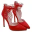 Hermoso Negro Noche Sandalias De Mujer 2020 mariposa Correa Del Tobillo 11 cm Stilettos / Tacones De Aguja Punta Estrecha High Heels