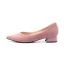 Chic / Beautiful Black Casual Suede Pumps 2020 5 cm Thick Heels Low Heels / Kitten Heels Pointed Toe Pumps