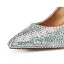 Charming Multi-Colors Rhinestone Wedding Shoes 2020 Leather 12 cm Stiletto Heels Pointed Toe Wedding Pumps