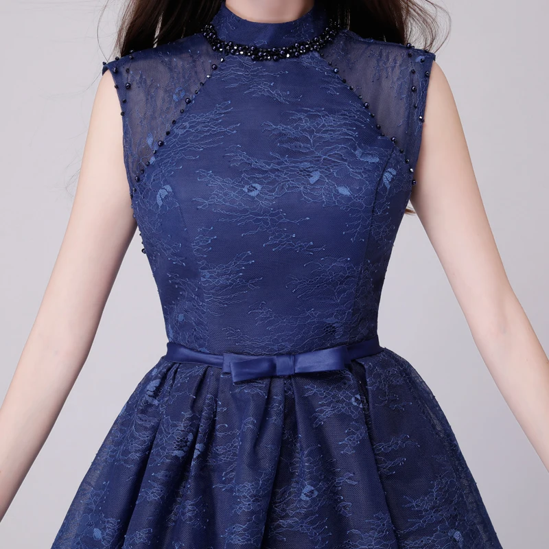 princess polly baby blue dress High Neck Short Blue Lace Prom Dresses, Short Blue Lace Graduation Hom –  jbydress