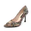 Traditional Fancy Red Evening Party Pumps 2020 Rivet Rhinestone 9 cm Stiletto Heels Pointed Toe Pumps