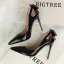 Schön Nude Datierung Schleife Pumps 2020 Lackleder 10 cm Stilettos Spitzschuh Pumps