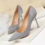 Chic / Belle Noire Désinvolte Daim Escarpins 2020 9 cm Talons Aiguilles À Bout Pointu Escarpins