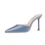 Affordable Beige Casual Womens Sandals 2020 9 cm Stiletto Heels Pointed Toe Sandals