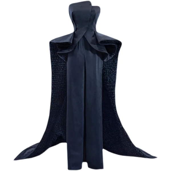 Inhabituel Noire Soirée Combinaison 2021 Bustier Sans Manches Dos Nu Volants en Cascade Train De Balayage Robe De Soirée