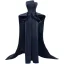 Inhabituel Noire Soirée Combinaison 2021 Bustier Sans Manches Dos Nu Volants en Cascade Train De Balayage Robe De Soirée