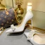 Chic / Beautiful Rose Gold Prom Pearl Pumps 2021 Leather High Heels 10 cm Stiletto Heels Pointed Toe Pumps