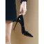 Chic / Beautiful Office OL Pumps 2021 Patent Leather 10 cm Stiletto Heels Pointed Toe Pumps High Heels Burgundy