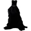 Sexy Black Feather Asymmetrical Evening Dresses  2021 Strapless Sleeveless Backless Sash Evening Party Formal Dresses