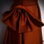 Elegant Brown Satin Prom Dresses 2022 A-Line / Princess Square Neckline Puffy Short Sleeve Bow Backless Floor-Length / Long Formal Dresses