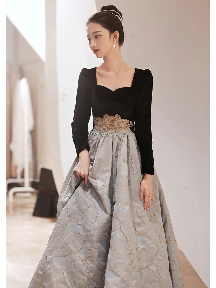 navy blue dress for baby girl Winter Formal Dresses - Long & Elegant Ball Gowns