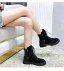 Chic / Beautiful Black Street Wear Winter Womens Boots 2022 Waterproof Round Toe Flat Womens Boots