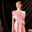 Schön Pink Satin Ballkleider 2021 A Linie One-Shoulder Schleife Ärmellos Rückenfreies Lange Festliche Kleider