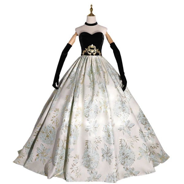 Elegante Schwarz Satin Drucken Ballkleider 2022 Ballkleid Rundhalsausschnitt Gold Stoffgürtel Ärmellos Rückenfreies Lange Festliche Kleider