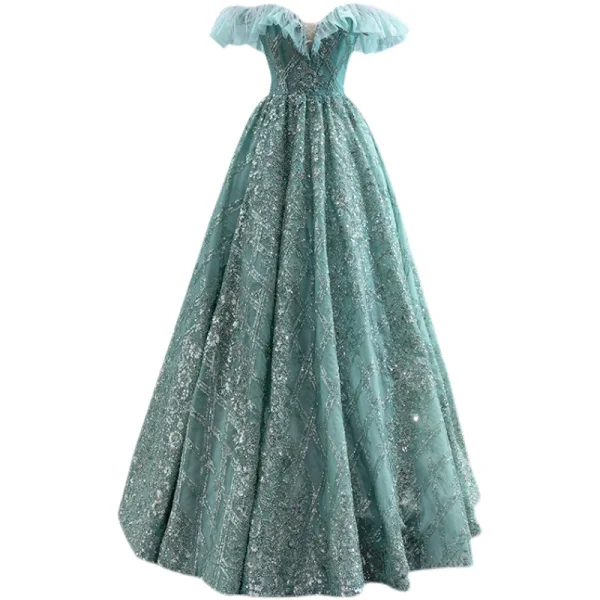 green dress polyvore All For You Green Plaid Midi Dress – Shop the Mint main image 1