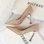 Glitter Goud Avond Pumps 2020 Pailletten 9 cm Naaldhakken / Stiletto Spitse Neus Pumps