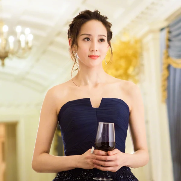 Chic / Belle Dégradé De Couleur Robe De Soirée 2018 Princesse En Dentelle Fleur Bustier Dos Nu Sans Manches Longue Robe De Ceremonie