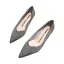 Schöne Grau Freizeit Büro Pumps 2020 Glanz Pailletten 5 cm Stilettos Spitzschuh Pumps