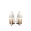 Stilig Elfenben Spets Rhinestone Brudskor 2020 8 cm Stilettklackar Spetsiga Bröllop Pumps