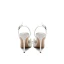 Charmant Ivory / Creme Spitze Strass Brautschuhe 2020 Knöchelriemen 10 cm Stilettos Spitzschuh Hochzeit High Heels