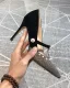 Mode Noire Soirée Escarpins 2020 Perle Paillettes 9 cm Talons Aiguilles À Bout Pointu Escarpins