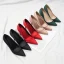Classy Nude Office OL Satin Pumps 2020 10 cm Stiletto Heels Pointed Toe Pumps