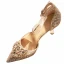 Scintillantes Argenté Cristal Chaussure De Mariée 2020 Bride Cheville Faux Diamant Paillettes 8 cm Talons Aiguilles À Bout Pointu Mariage Talons