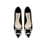 Chic / Beautiful Black Casual Suede Pumps 2020 Rhinestone 5 cm Stiletto Heels Pointed Toe Pumps